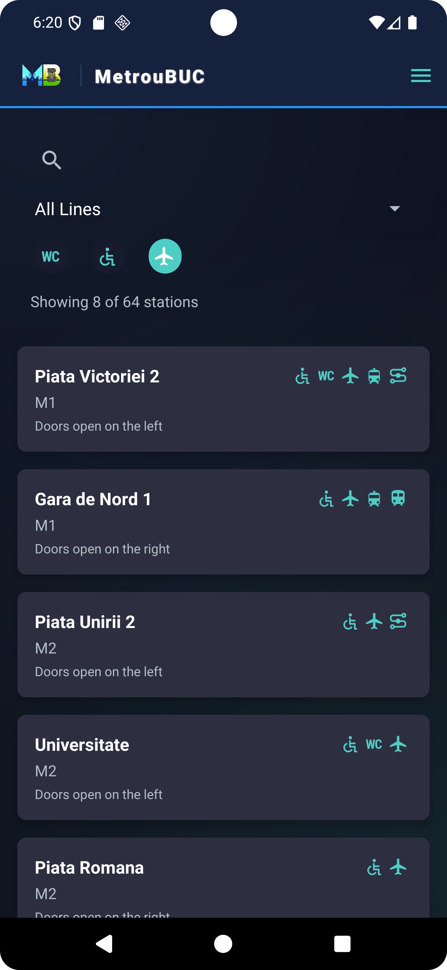 Conexiuni către aeroport