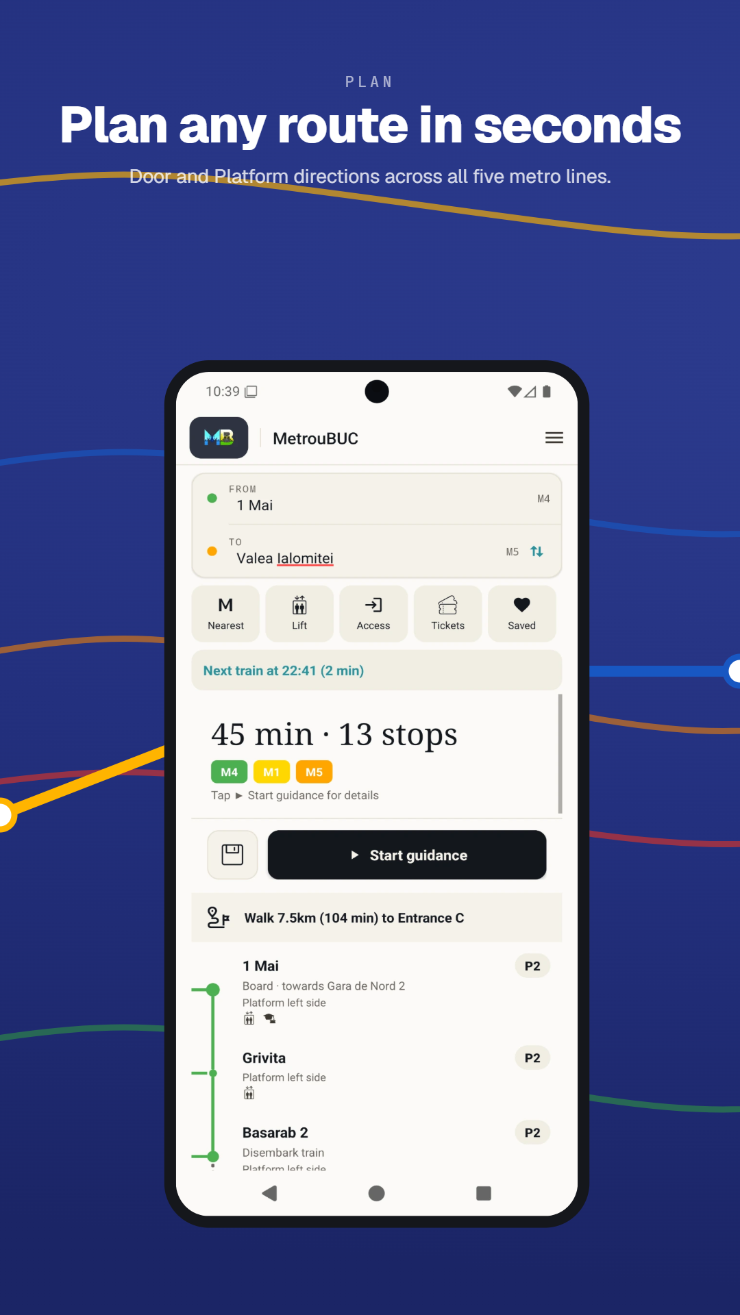 Plan any route